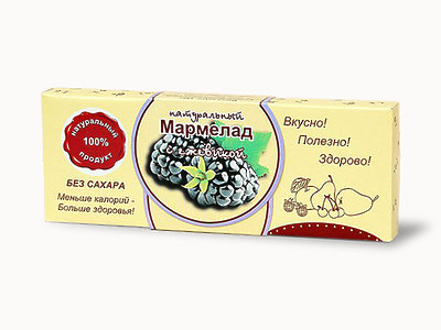  Мармелад натуральный "Ежевика" 140г в Ульяновске