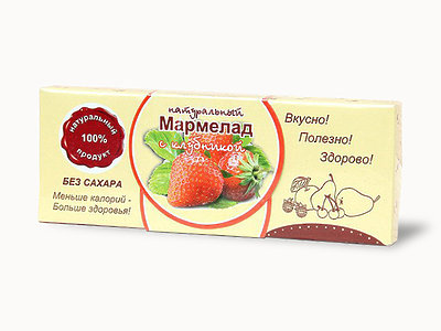  Мармелад натуральный "Клубника" 140г в Ульяновске