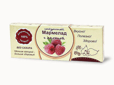  Мармелад натуральный "Малина" 140г в Ульяновске