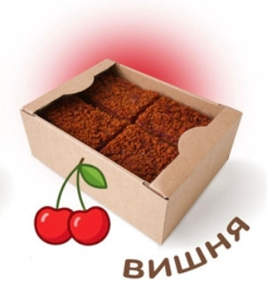 №3 Пряник 1кг с фруктовой начинкой Вишня в Ульяновске