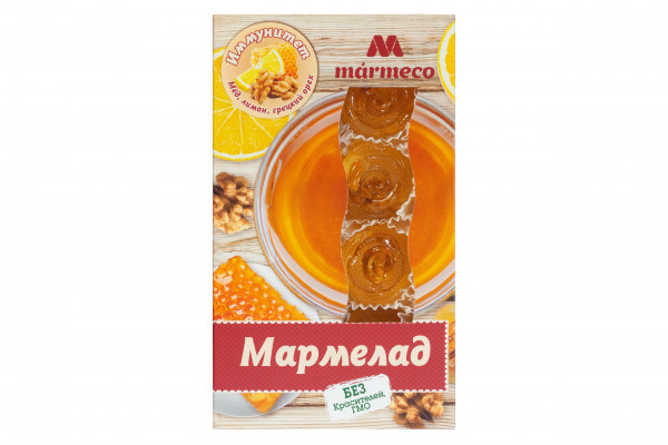 №2 Мармелад "Иммунитет"  Мёд, лимон, грецкий орех, 180г  в Ульяновске